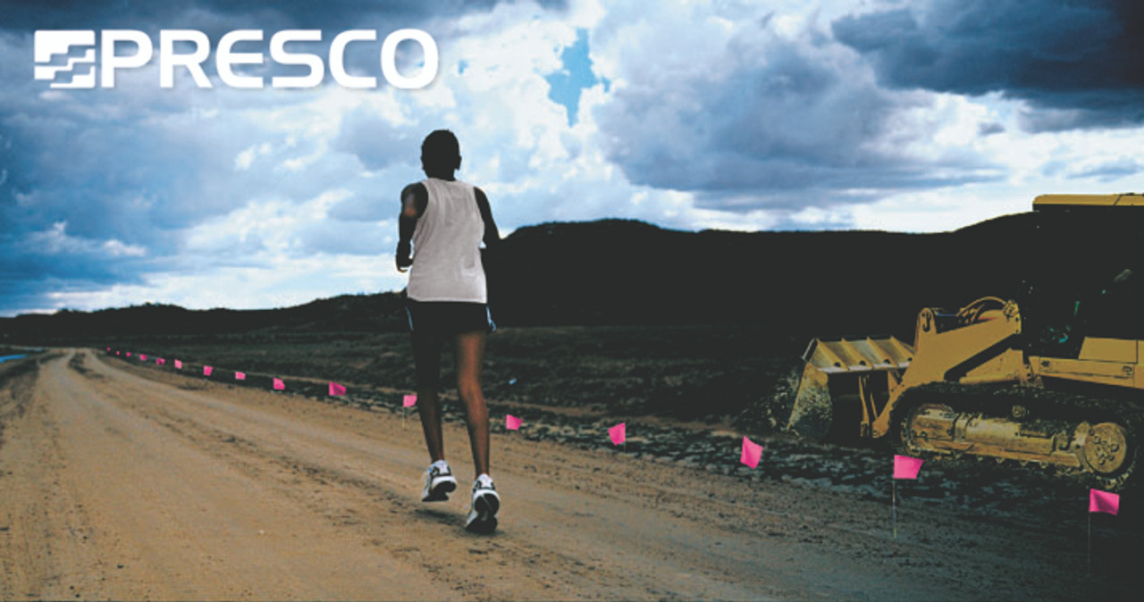 Presco Solid Color Marking Flags - Wire Pin Stake (100 per bundle)