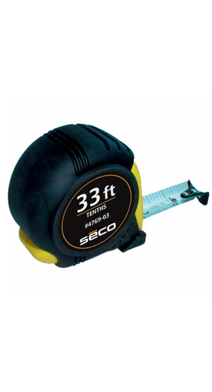 SECO 4769-06 33-foot Heavy-Duty Tape - 10ths/metric