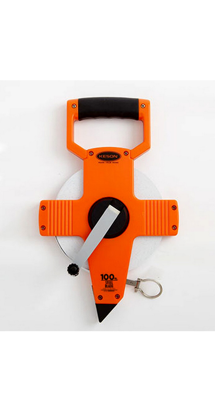 Keson Tape NYCLAD 100ft 10ths, with zero at end of RING NR10100E