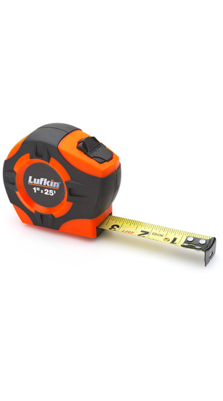 Lufkin PHV1425ED 25 ft Pocket Tape Hi Viz 10ths
