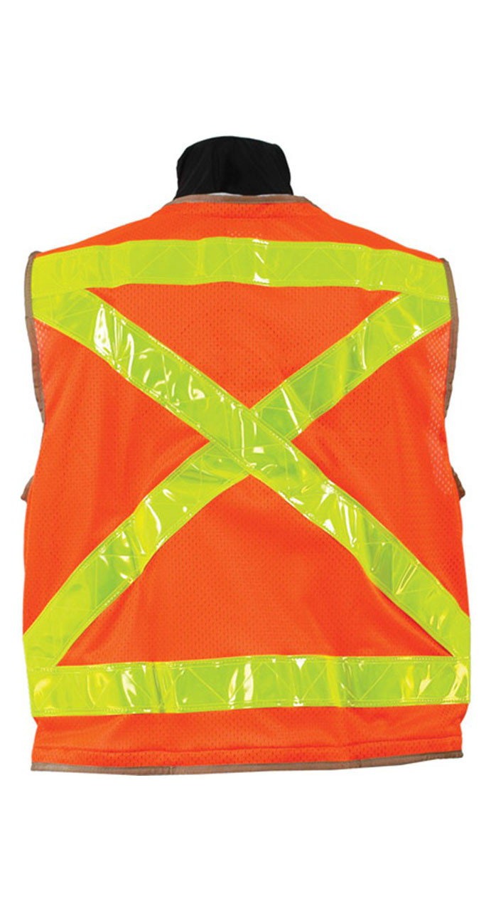 Seco 8069-Series Class 2 Surveyors Utility Vest with Mesh Back