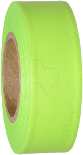 Presco Texas Solid Color Roll Flagging (Per roll/12 rolls per Dozen - 16 Colors Available)