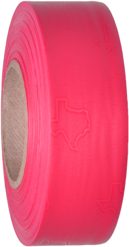 Presco Texas Solid Color Roll Flagging (Per roll/12 rolls per Dozen - 16 Colors Available)