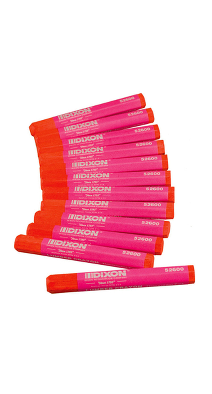 Dixon Lumber Crayon Pink Glo