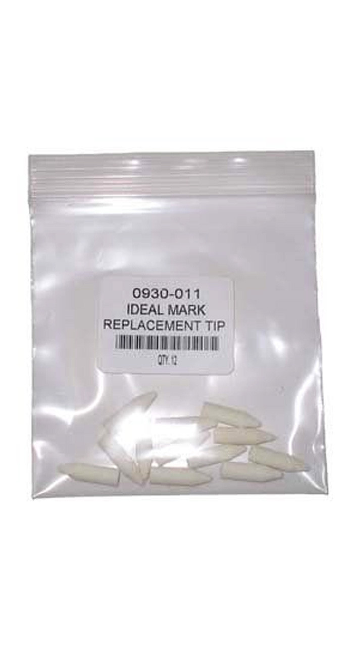 Ideal Mark Replacement Tip, Bullet Style 813501/02 (12 tips per package)